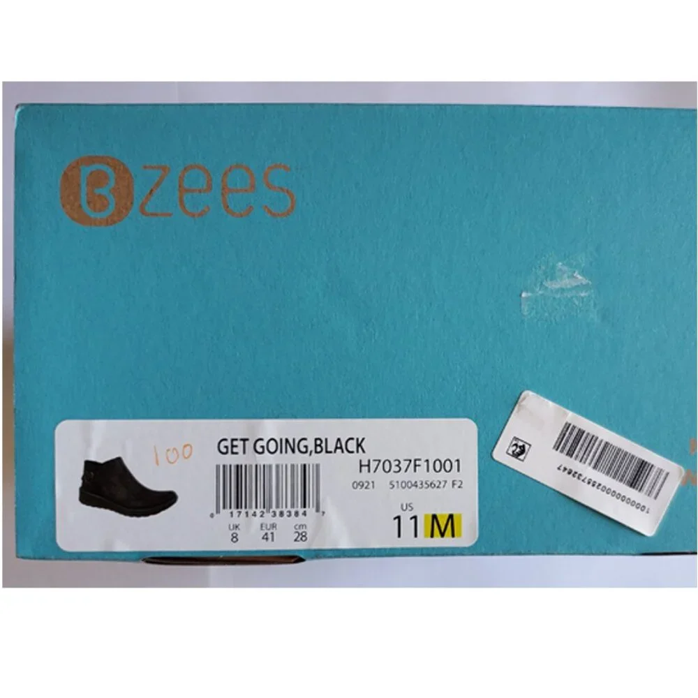 Bzees Get Going Black 11M NWT - Picture 2 of 5